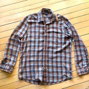 Vintage plaid button down shirt